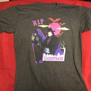 The UNDERTAKER,wrestling tshirt